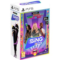 Let's Sing 2026 + 2 Microphones Version Française - PS5
