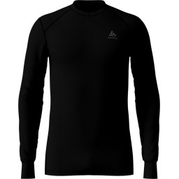 Odlo - Maat XXL - Bl Top Crew Neck L/S Active Warm Heren Thermoshirt - Black