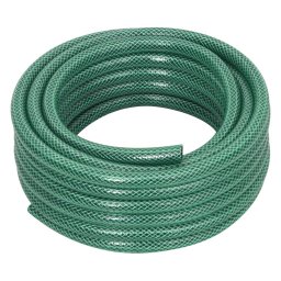 vidaXL Tuinslang met koppelingsset 0,5'' 30 m PVC groen