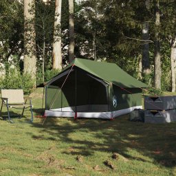 vidaXL Tent 2-persoons waterdicht olijfgroen