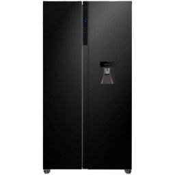 Frilec BONNSBS-680-WS-040CB Amerikaanse koelkast Zwart