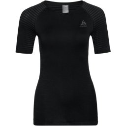 Odlo - maat S - Bl Top Crew Neck S/S Performance Light Dames Sportshirt - Black