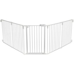 Trixie Afsluithek metaal, 5 elementen met deur B 62,5-300 x H 76,5 cm hond