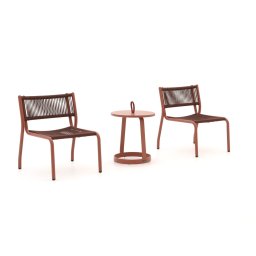 + 15% kassakorting | Manifesto Misurina/Salemi lounge balkonset 3-delig stapelbaar - Laagste prijsgarantie!