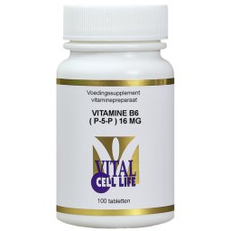 Vital Cell Life Vitamine B6 (P-5-P) 16mg Tabletten
