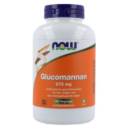 NOW Glucomannan 575mg Capsules