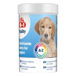 8in1 Vitaliteit Multivitamine Tabletten Puppy - Dubbelpak: 2 x 100 Tabletten