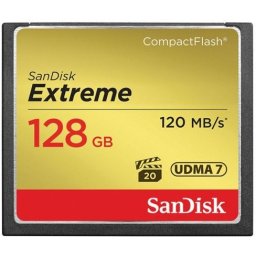 Sandisk CF 128GB Extreme 120MB/s 85MB write UDMA 7