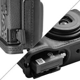 SmallRig 5676 Leather Case Kit For Ricoh GR IV / III / IIIx / III HDF / IIIx HDF (Black)