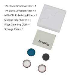 SmallRig 5789 1/2 and 1/4 Black Diffusion Filter Kit For DJI Osmo Nano