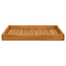 vidaXL Dienblad 70x70 cm massief teakhout