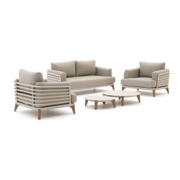 + 15% kassakorting | Bellagio Esenta stoel-bank loungeset 5-delig - Laagste prijsgarantie!