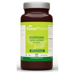 Sanopharm WholeFood Kurkuma Capsules