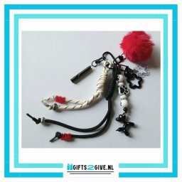 Tas Bedel Hond Z/W