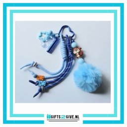 Tas Bedel Eekhoorn Blauw