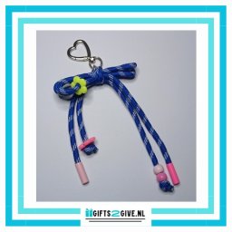 Tas bedel Strik Blauw