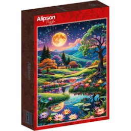 Full Moon at Night Puzzel (500 stukjes)
