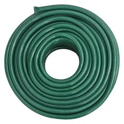 vidaXL Tuinslang 1'' 50 m PVC groen