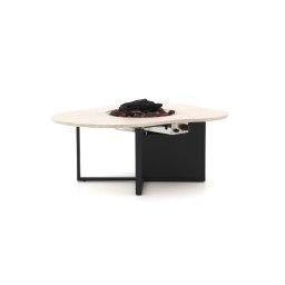 + 15% kassakorting | Cosiloft Novi lounge vuurtafel 125x102x50cm - Laagste prijsgarantie!