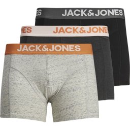 JACK&JONES Maat XXL ACCESSORIES JACKEPA TRUNKS 3 PACK Heren Onderbroek