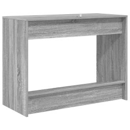 vidaXL Bed Bureau Grijs Sonoma Bewerkt hout 100 x 45 x 75 cm