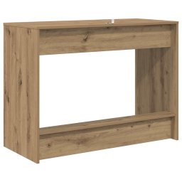 vidaXL Bed Bureau Artisanaal eiken Bewerkt hout 100 x 45 x 75 cm