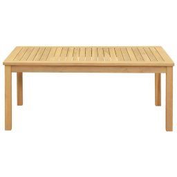 vidaXL Salontafel Licht acacia 110 x 60 x 45 cm Massief Acaciahout