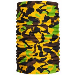 BANDANA Tubular Woodland Camo - Halsbeschermer