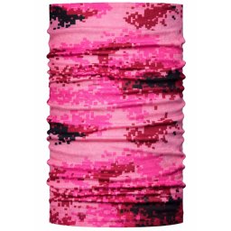 BANDANA Tubular Digital Camo pink - Halsbeschermer