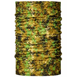 BANDANA Tubular Digital Camo brown - Halsbeschermer
