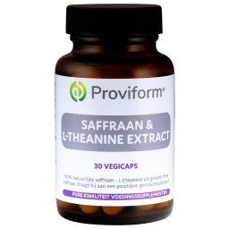 Proviform Saffraan & L-Theanine Extract Capsules