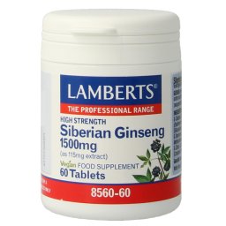 Lamberts Siberische Ginseng 1500mg Tabletten