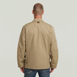 Reversible 4 Pocket Overshirt - Beige - Heren