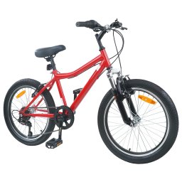 vidaXL Kinderfiets 20 Inch 6-Snelheid voor 6-11 jaar oud Rood