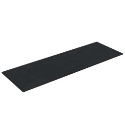vidaXL Wandhoofdbord 12 pcs Zwart Fluweel