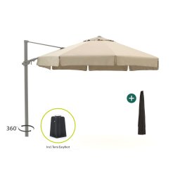 + 15% kassakorting | Shadowline Miami zweefparasol ø 350cm - Laagste prijsgarantie!