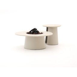 + 15% kassakorting | Cosidune lounge vuurtafelset ø 100cm (h: 40cm)/ø 55cm (h: 55cm) - Laagste prijsgarantie!