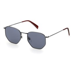 Levi's Zonnebril 1004/s Unisex Cat.3 Vierkant Staal Zilver/grijs