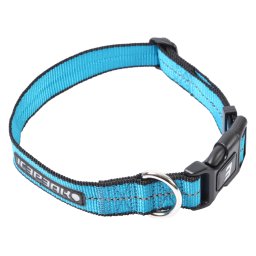 Icepeak Pet Highway Basic halsband, aqua maat S: 25-35 cm, 20 mm breed Hond