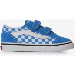 Schoenen Vans Old Skool Check V- Baby Blauw/wit Unisex 22