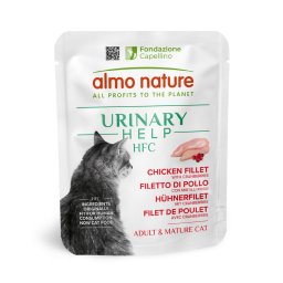 6x50g Almo Nature HFC Urinary Help kipfilet met veenbessen natvoer voor katten