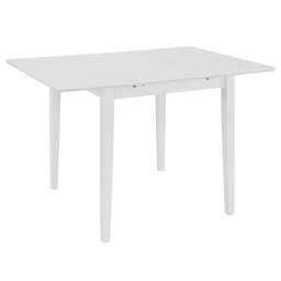 vidaXL 5-delige Eethoek MDF wit