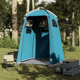 vidaXL Douchetent waterdicht blauw