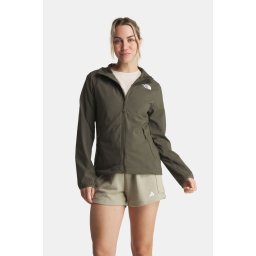The North Face Nimble Hoodie 2 Softshell Jas Dames Groen