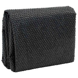 vidaXL Zwembadfolie solar drijvend 488x244 cm PE zwart en blauw