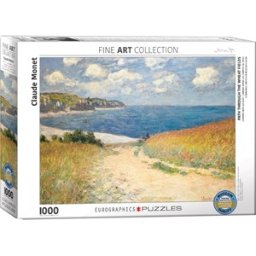 Path Through the Wheat Fields - Claude Monet Puzzel (1000 stukjes)