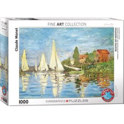 Monet Claude - Regatta's in Argenteuil Puzzel (1000 stukjes)