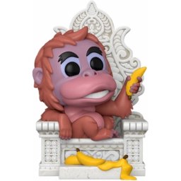 The Jungle Book King Louie on Throne (Pop! Deluxe) vinylfiguur 1491 Funko Pop! meerkleurig