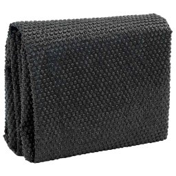 vidaXL Zwembadfolie solar drijvend 260x160 cm PE zwart en blauw