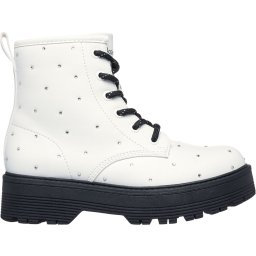 Skechers - maat 29- Gravlen Hi Meisjes Laarzen - Wit